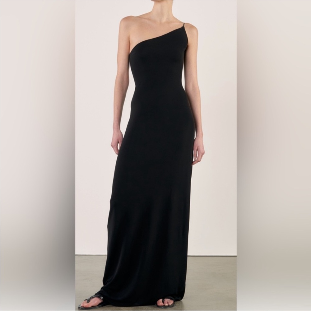 Nili Logan Amelie One-Shoulder Cutout Matte
